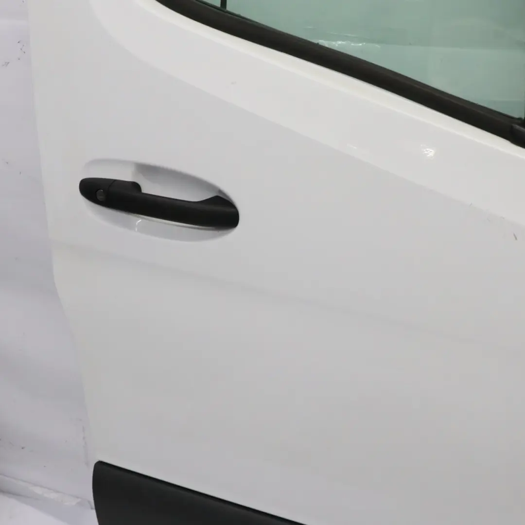 W907 W910 Door Front Right O/S Door Shell Arctic White - 9147 to Mercedes Sprinter with Part number A9107203100 Mercedes Sprinter W907 W910 Door Front Right O/S Door Shell Arctic White - 9147 - SKU A9107203100-ARW2 - Part number A9107203100