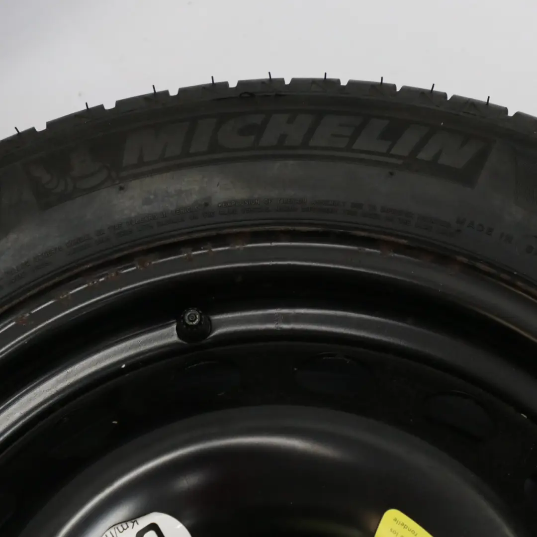  Citroen C4 Roue de secours acier 16" Pneu R16 Michelin 205/55 - SKU C4 Spare Wheel CITROEN - Numéro de pièce C4 Spare Wheel CITROEN