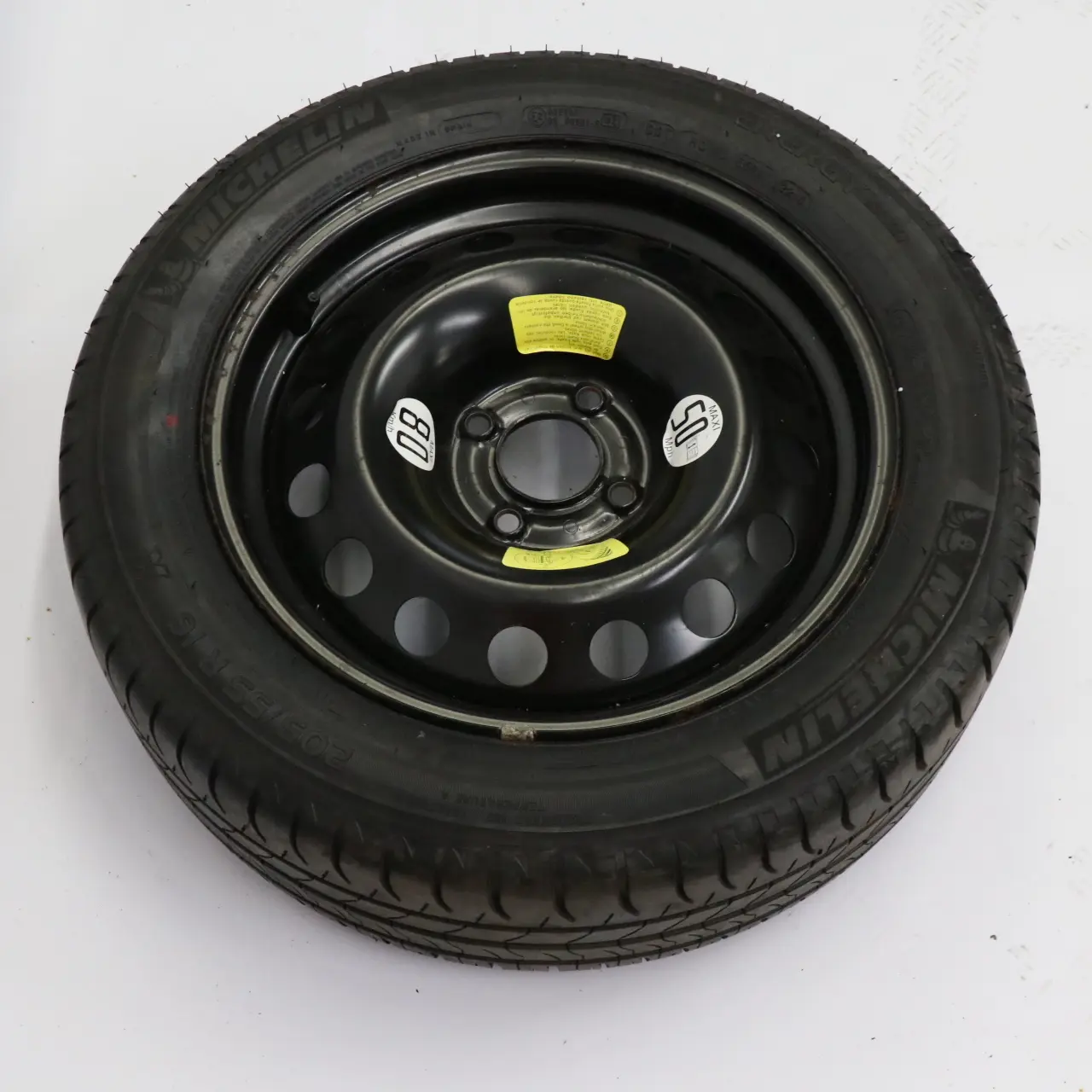 Citroen C4 Ruota di scorta in acciaio 16" Pneumatico R16 Michelin 205/55