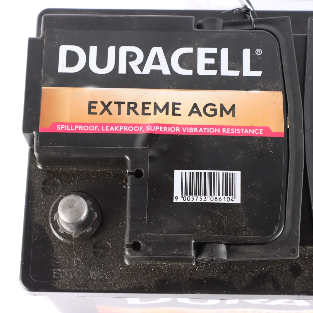  DURACELL Extreme AGM Car Battery 12V 80Ah 800A - SKU Duracell 80Ah Accumulator - Part number Duracell 80Ah Accumulator