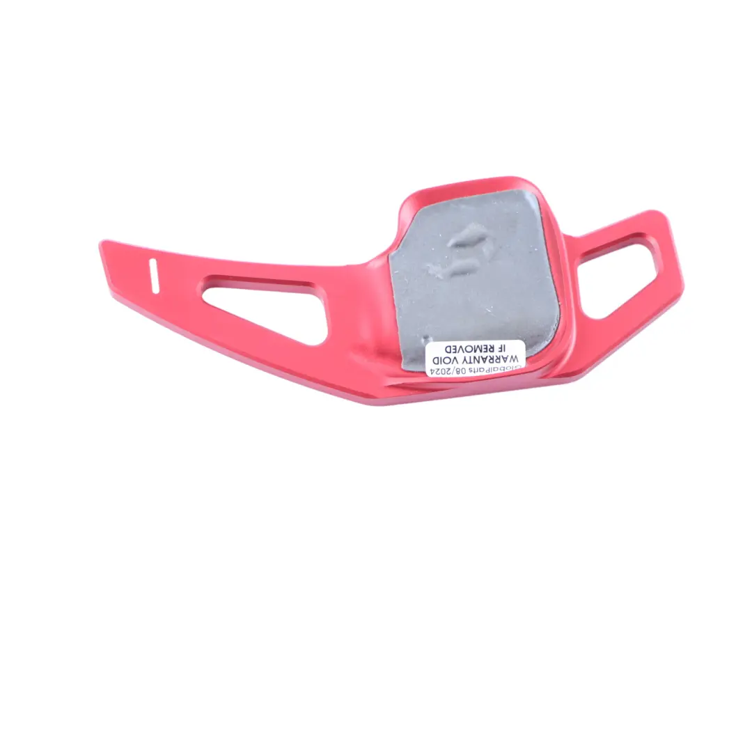 BMW F32 Steering Wheel Paddle Shift Automatic Gearbox Set - SKU F32 Red Paddles - Part number F32 Red Paddles