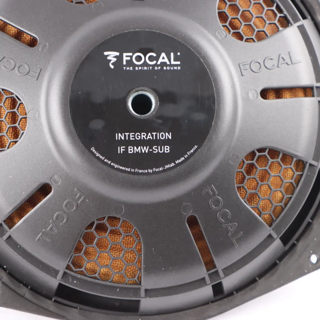 BMW E81 E87 E90 X1 E84 Focal Low Tone Door Speaker Subwoofer IFBMW-SUB Set Kit - SKU Focal IFBMW-S BMW - Part number Focal IFBMW-S BMW