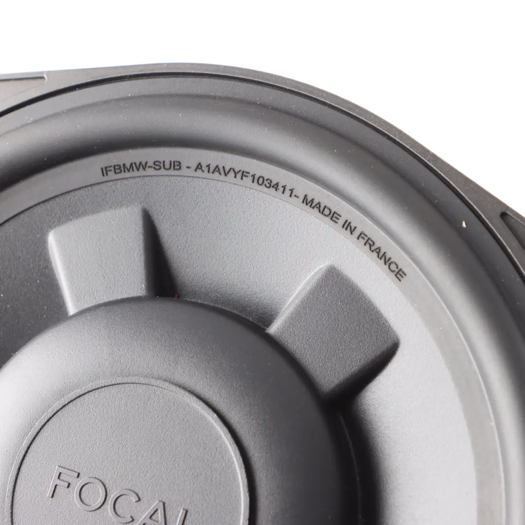 BMW E81 E87 E90 X1 E84 Focal Low Tone Door Speaker Subwoofer IFBMW-SUB Set Kit - SKU Focal IFBMW-S BMW - Part number Focal IFBMW-S BMW