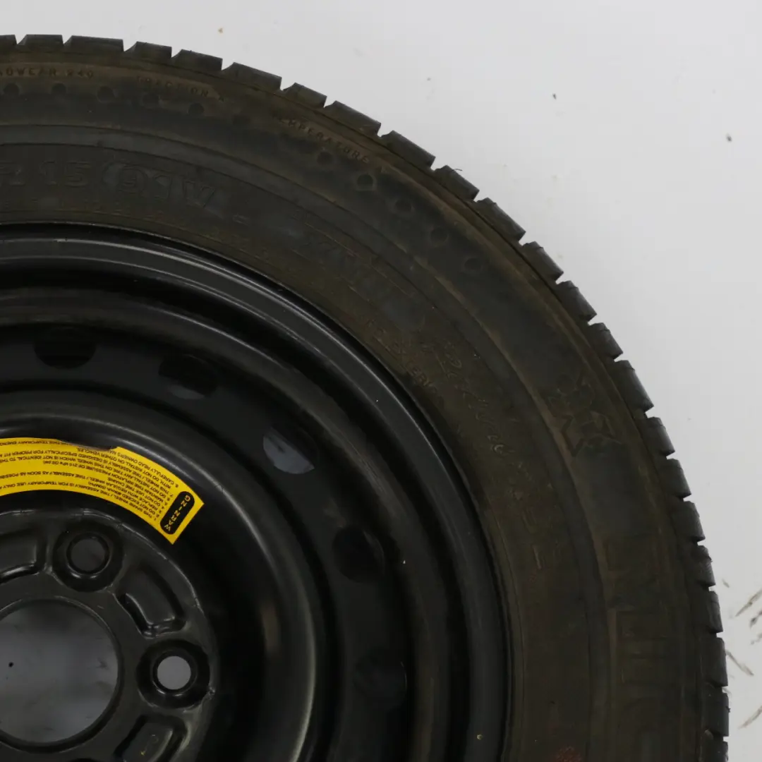  Steel 15" Tyre R15 Michelin 195/65 - SKU Honda Accord Spare Wheel  - Part number Honda Accord Spare Wheel 