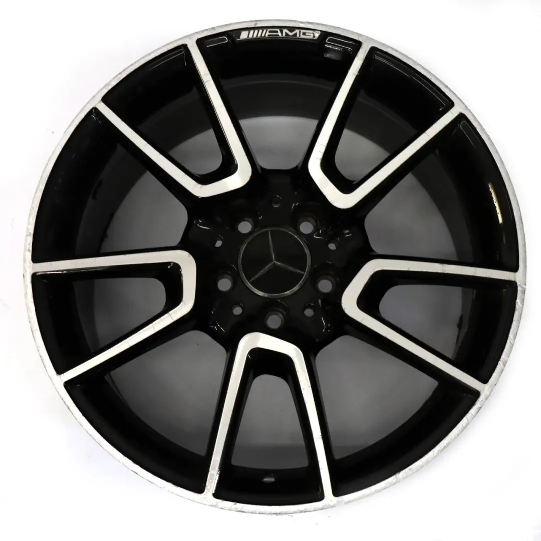 Mercedes Black Wheel Alloy Rim 18" 8,5J VIA - SKU Mercedes Wheel VIA - Part number Mercedes Wheel VIA