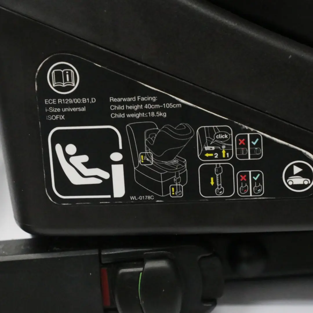  Original Isofix Autositz Sitz - SKU Nuna Rebl Plus - Teilenummer Nuna Rebl Plus