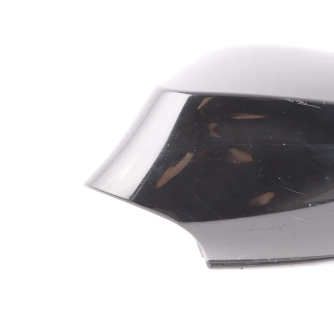 BMW 1 E81 E87N LCI 2 Cover Cap Casing Left Wing Mirror N/S Schwarz 2 Black 668 - SKU P0038345-SCH2 - Part number 0038345