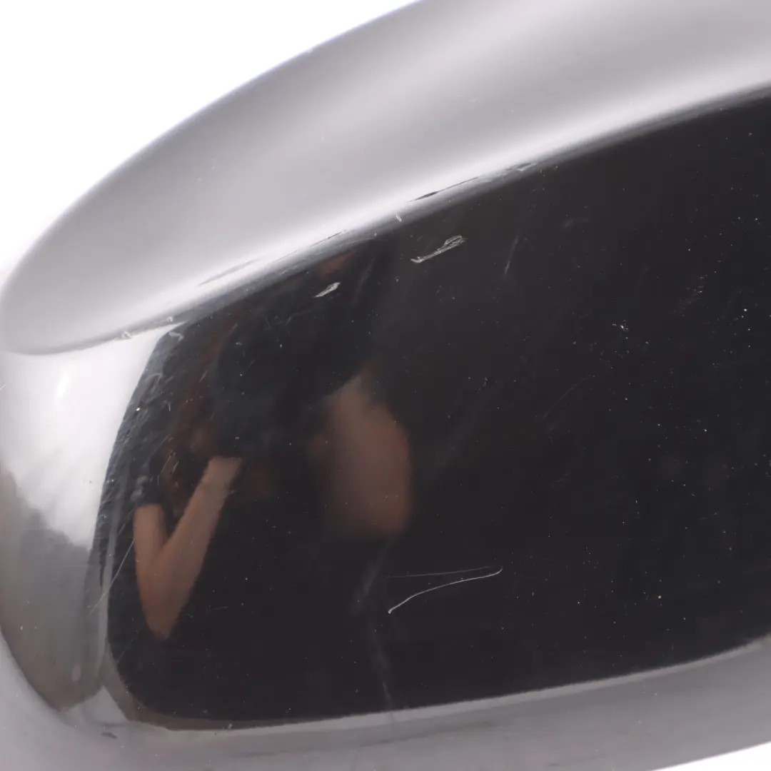 BMW 1 E81 E87N LCI 2 Cover Cap Casing Left Wing Mirror N/S Schwarz 2 Black 668 - SKU P0038345-SCH2 - Part number 0038345