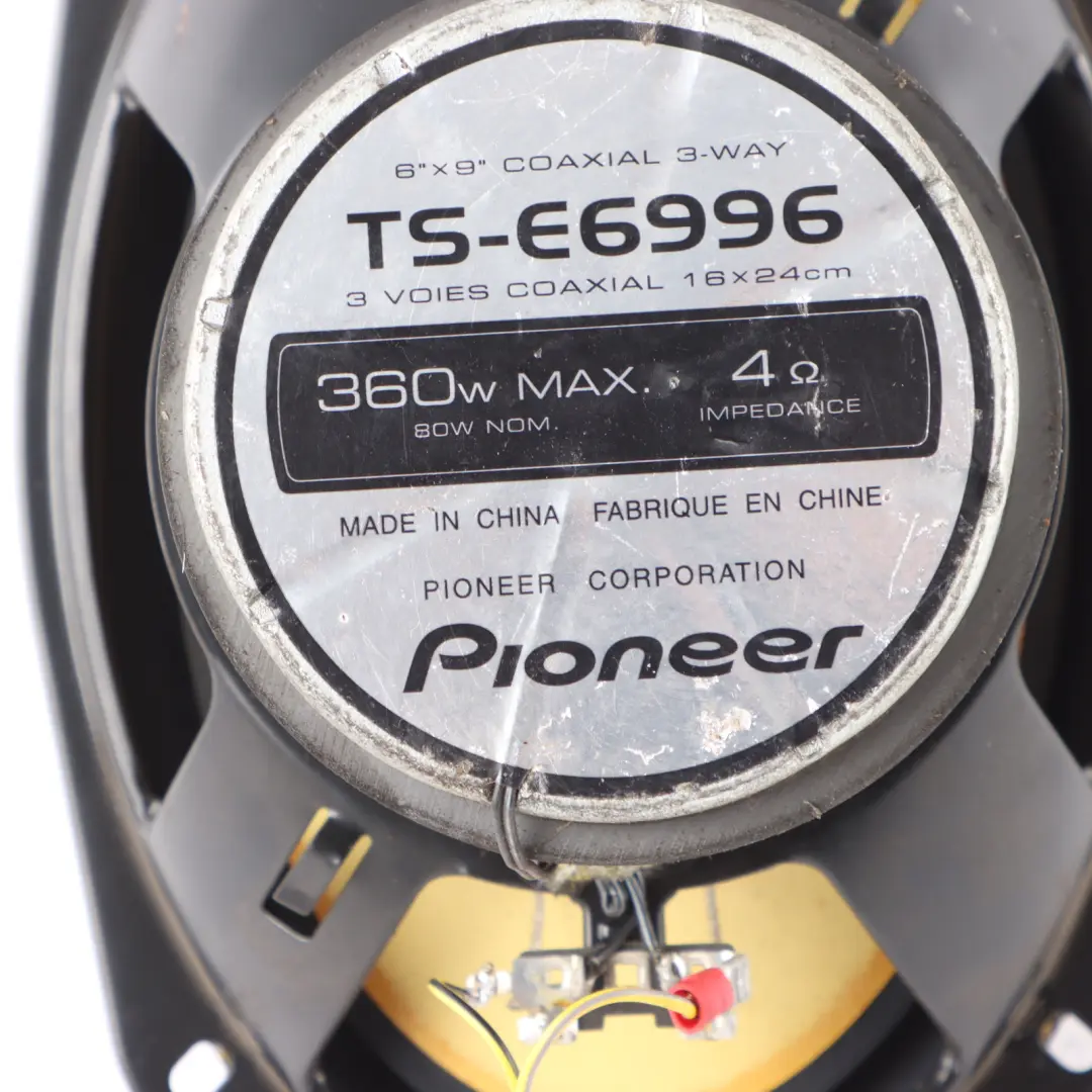 Speaker Coaxial 3-Way 16x24 Cm 360W Max. 4 Ohm 80W Nom. to with Part number pioneer ts-e6996 Speaker Coaxial 3-Way 16x24 Cm 360W Max. 4 Ohm 80W Nom. - SKU pioneer ts-e6996-1 - Part number pioneer ts-e6996