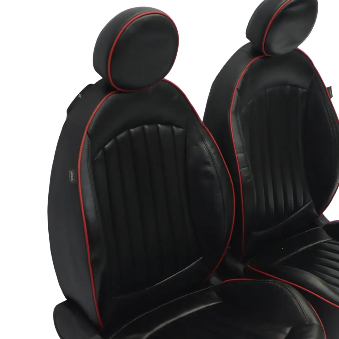 Mini Cooper One R57 Fotele Komplet Sport Grzany Skóra Czarna - SKU R57-Seats-Sport-Black-Leather-Lounge-(T9IN) - Numer Części R57 Seats Sport Black Leather Lounge (T9IN)