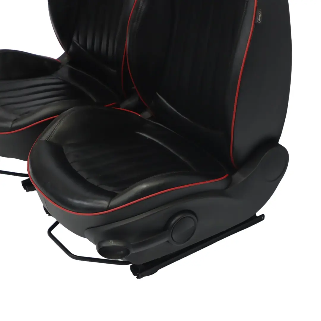 Mini Cooper One R57 Fotele Komplet Sport Grzany Skóra Czarna - SKU R57-Seats-Sport-Black-Leather-Lounge-(T9IN) - Numer Części R57 Seats Sport Black Leather Lounge (T9IN)