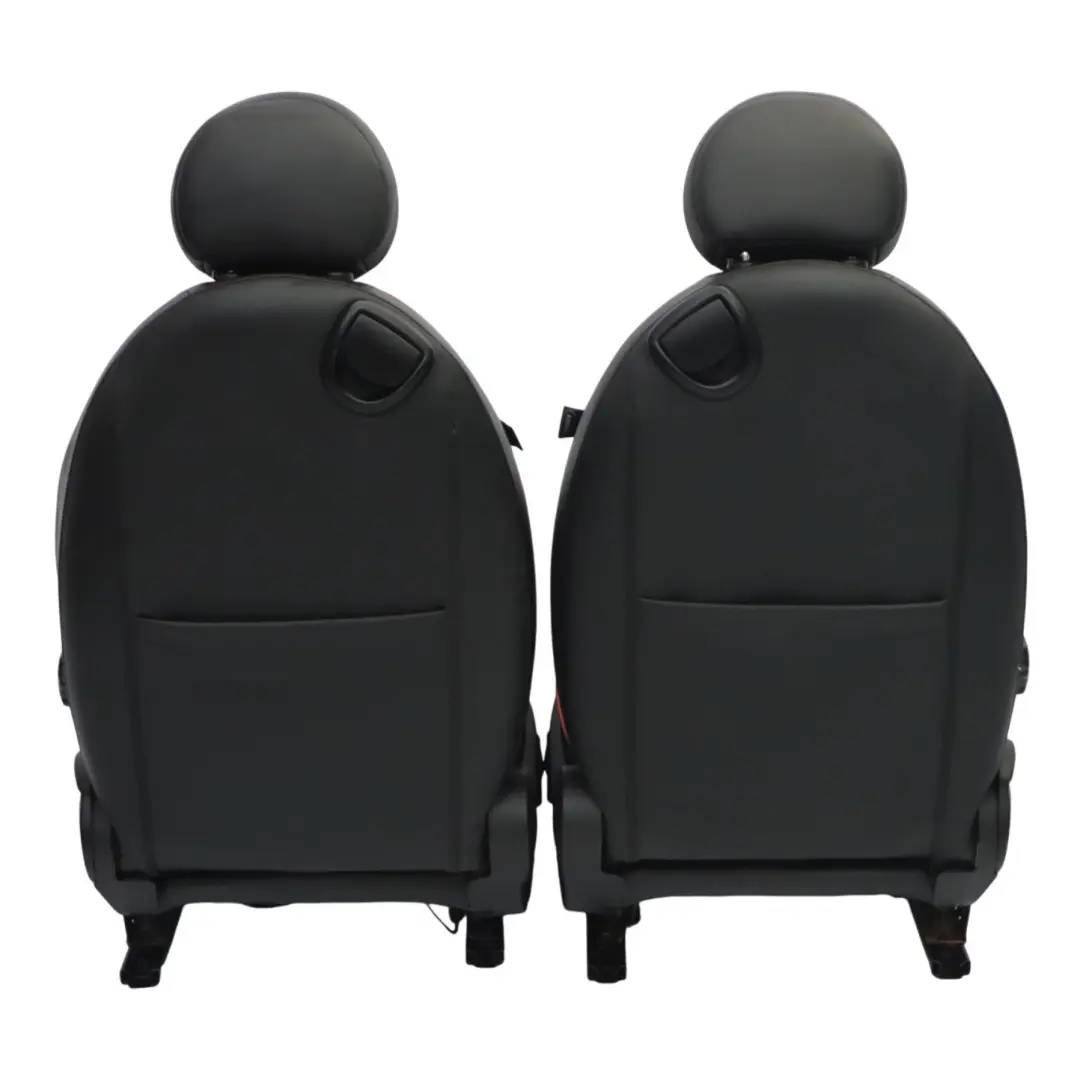 Mini Cooper One R57 Fotele Komplet Sport Grzany Skóra Czarna - SKU R57-Seats-Sport-Black-Leather-Lounge-(T9IN) - Numer Części R57 Seats Sport Black Leather Lounge (T9IN)