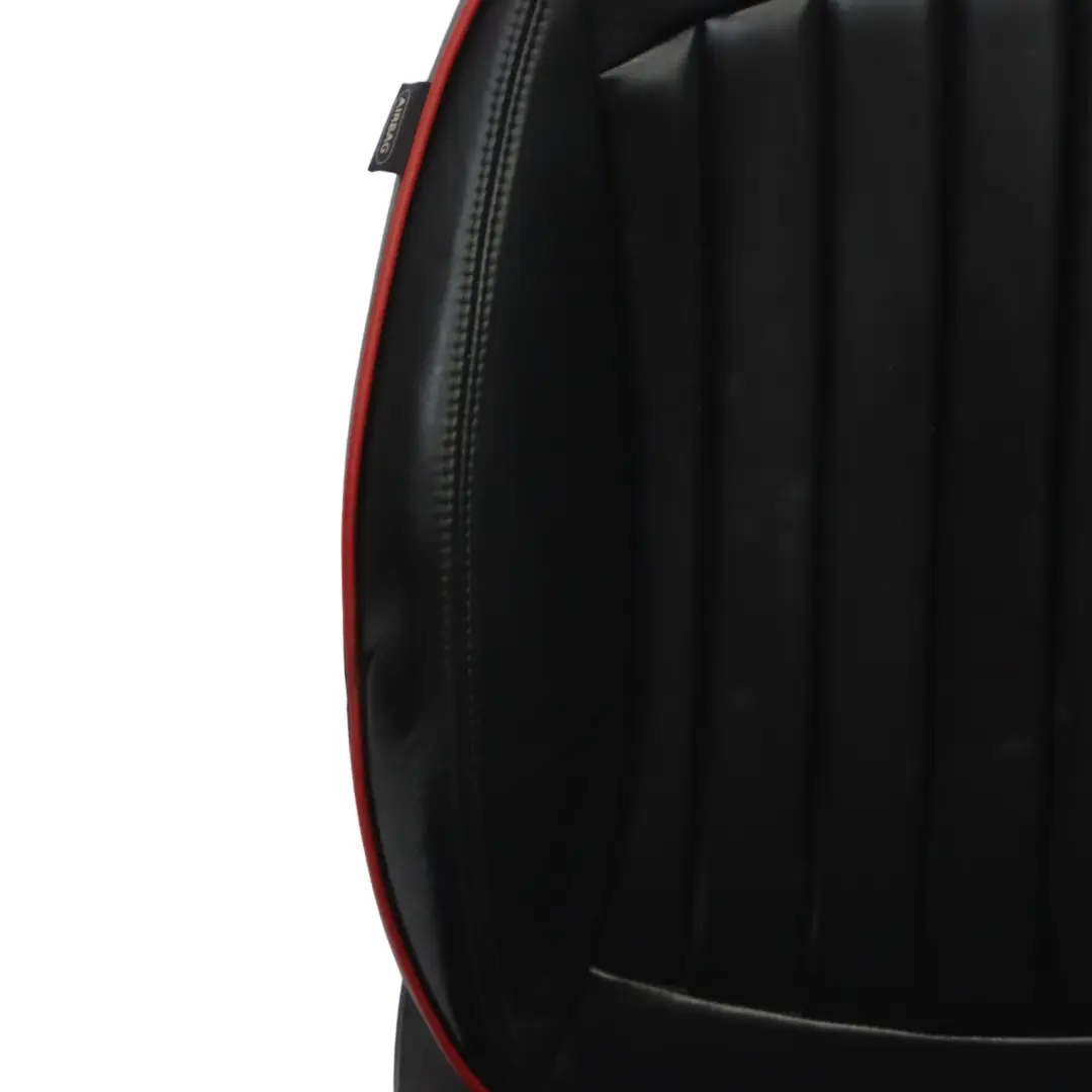  Sedili pelle Mini Cooper One R57 Cabrio riscaldati Sport Lounge Set nero rosso - SKU R57-Seats-Sport-Black-Leather-Lounge-(T9IN) - Numero di parte R57 Seats Sport Black Leather Lounge (T9IN)