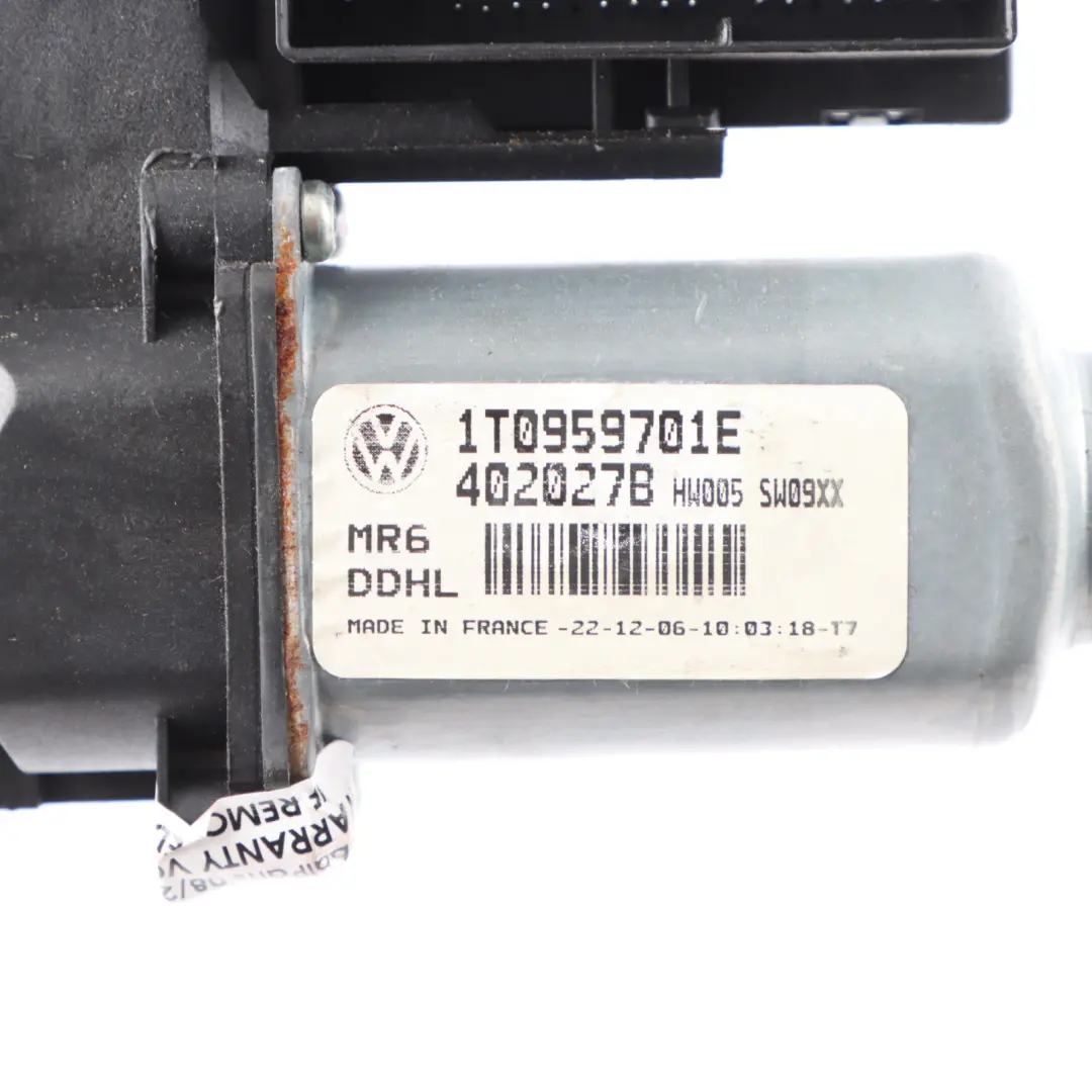 Skoda Octavia II Door Module Window Lifter Driver's Door Control Unit - SKU rhd-1T0959701E - Part number 1T0959701E