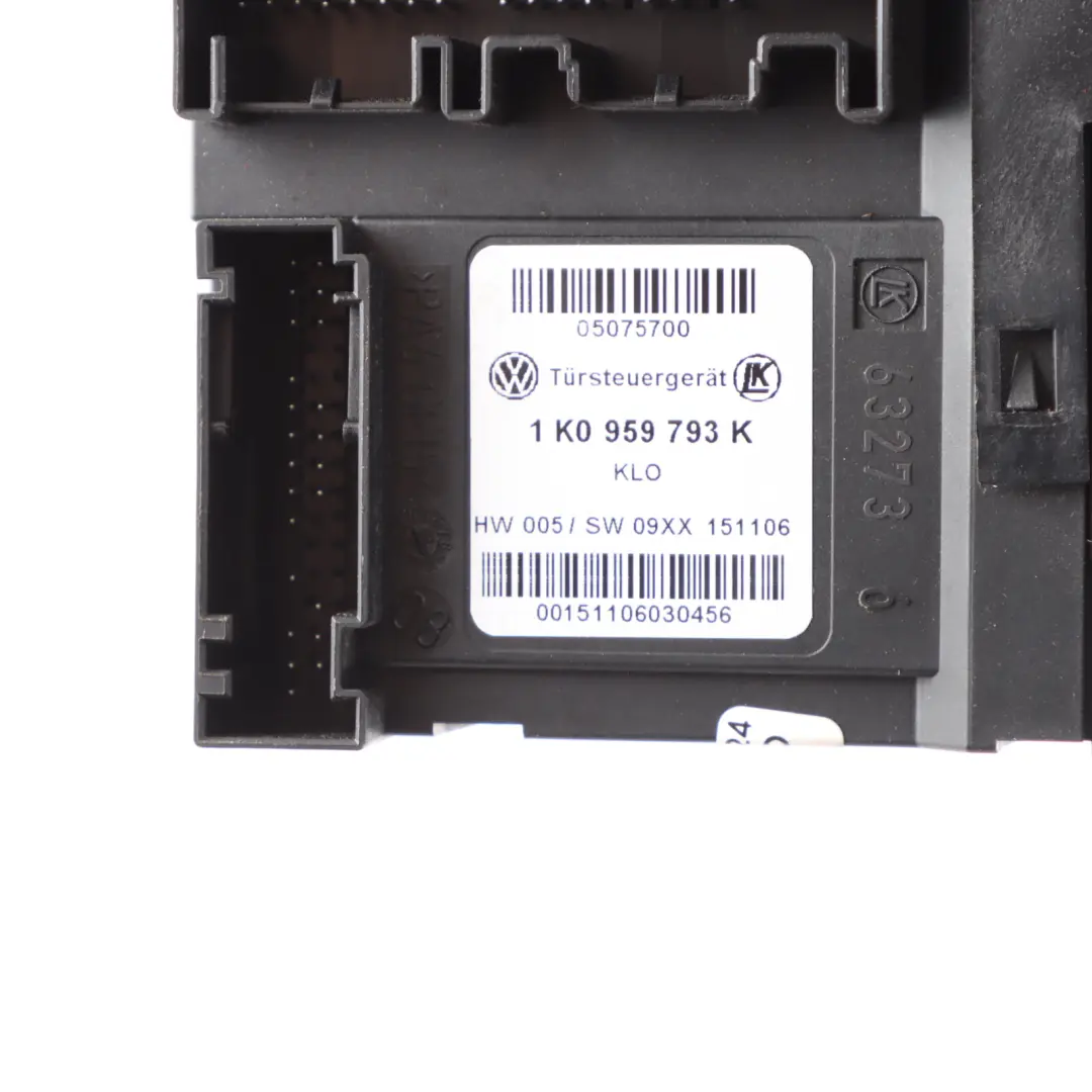 Skoda Octavia II Door Module Window Lifter Driver's Door Control Unit - SKU rhd-1T0959701E - Part number 1T0959701E