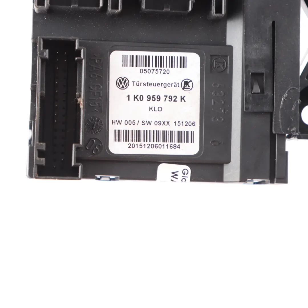 Door Module Window Lifter Passenger's Door Unit to Skoda Octavia II with Part number 1T0959702E Skoda Octavia II Door Module Window Lifter Passenger's Door Unit - SKU rhd-1T0959702E - Part number 1T0959702E