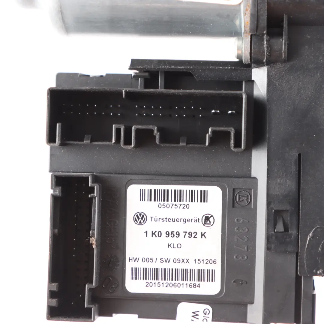 Skoda Octavia II Door Module Window Lifter Passenger's Door Unit - SKU rhd-1T0959702E - Part number 1T0959702E