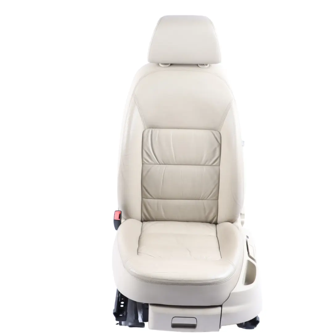 Skoda Octavia II Front Seat Left N/S Interior Leather Ivory 1Z0881805JH - SKU rhd-1Z0881805JH-1 - Part number 1Z0881805JH-1