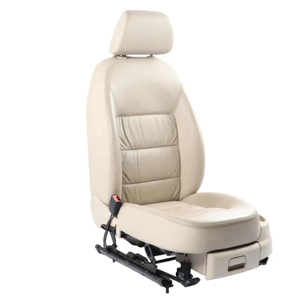 Skoda Octavia II Front Seat Left N/S Interior Leather Ivory 1Z0881805JH - SKU rhd-1Z0881805JH-1 - Part number 1Z0881805JH-1