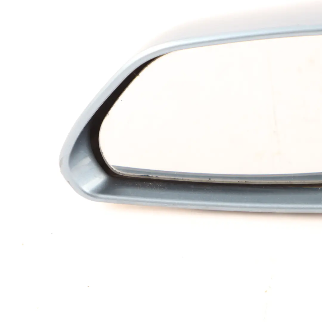 Skoda Octavia II Door Wing Mirror View Left N/S Prince Blue Metallic - F5X - SKU rhd-1Z2857507G-PRB - Part number 1Z2857507G