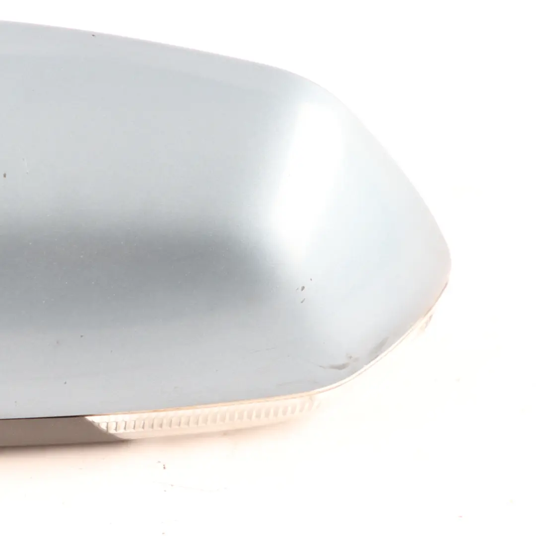 Skoda Octavia II Door Wing Mirror View Left N/S Prince Blue Metallic - F5X - SKU rhd-1Z2857507G-PRB - Part number 1Z2857507G