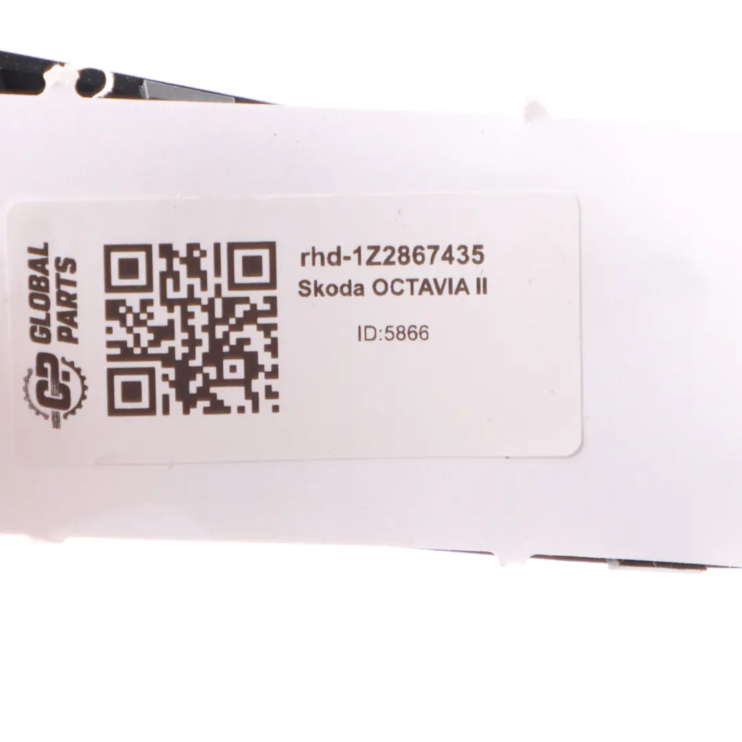 Skoda Octavia 2 Speaker Cover Window Switch Trim Panel Front Left N/S - SKU rhd-1Z2867435 - Part number 1Z2867435