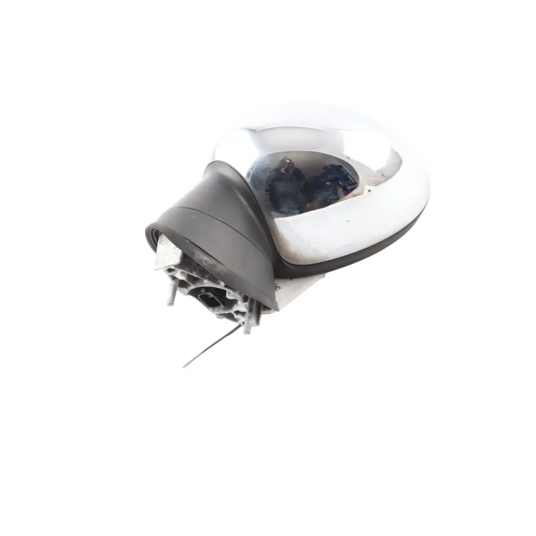 Mini Cooper One 3 R55 R56 R57 Heated Left Door Wing Mirror N/S Chrome - SKU rhd-2755637-CHR3 - Part number 2755637
