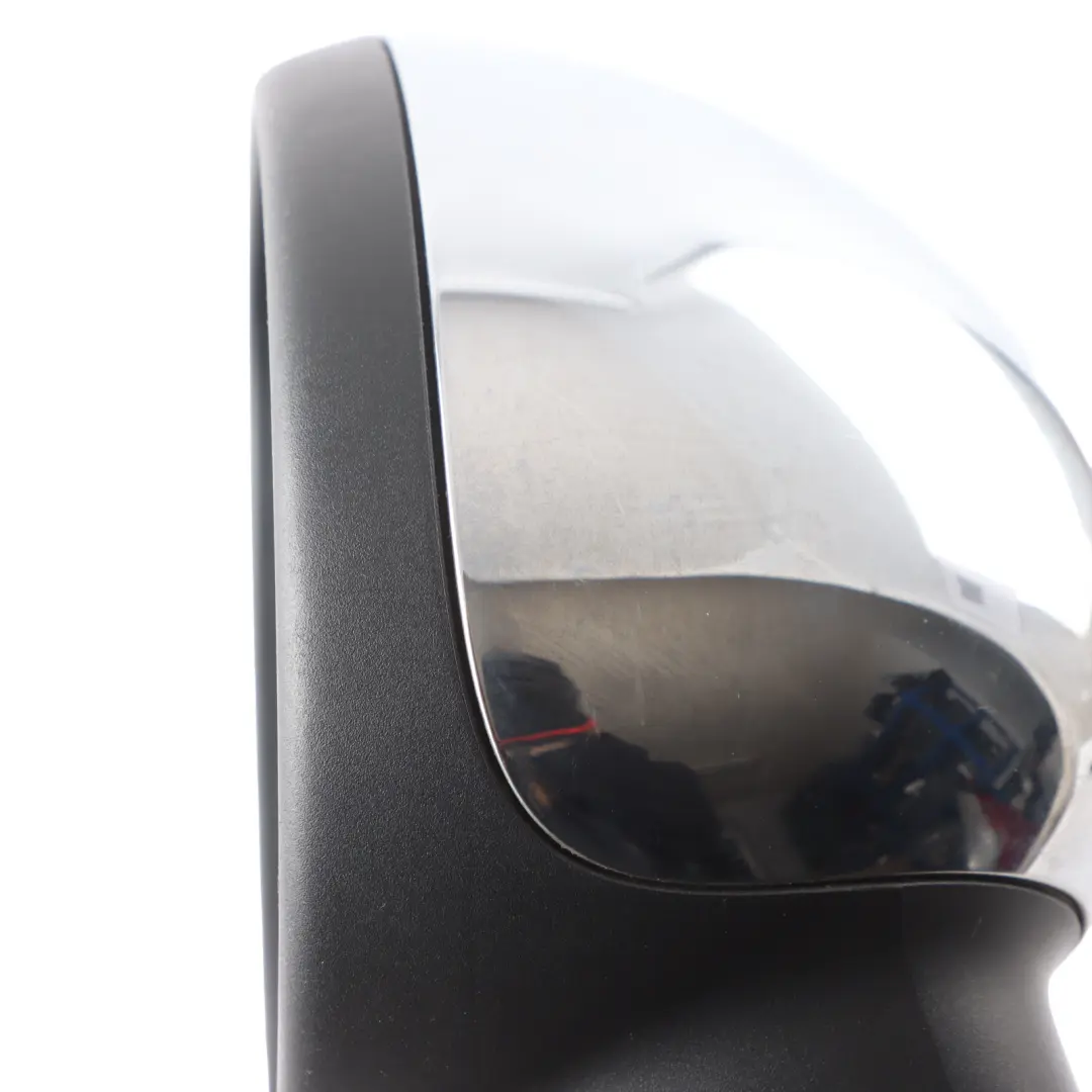 Mini Cooper One 3 R55 R56 R57 Heated Left Door Wing Mirror N/S Chrome - SKU rhd-2755637-CHR3 - Part number 2755637