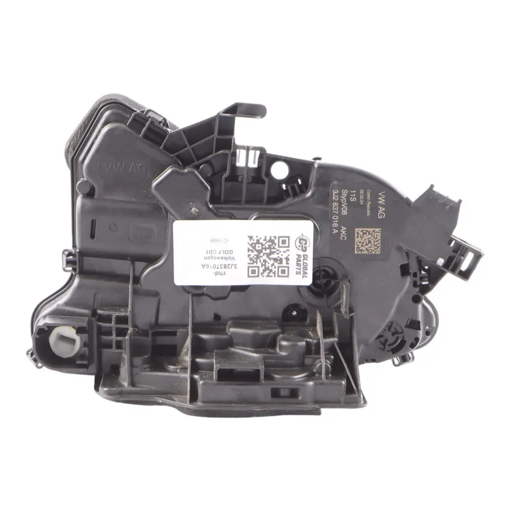Door Lock Front Right O/S Latch Mechanism Actuator to VW Golf CD1 with Part number 3J2837016A VW Golf CD1 Door Lock Front Right O/S Latch Mechanism Actuator - SKU rhd-3J2837016A - Part number 3J2837016A