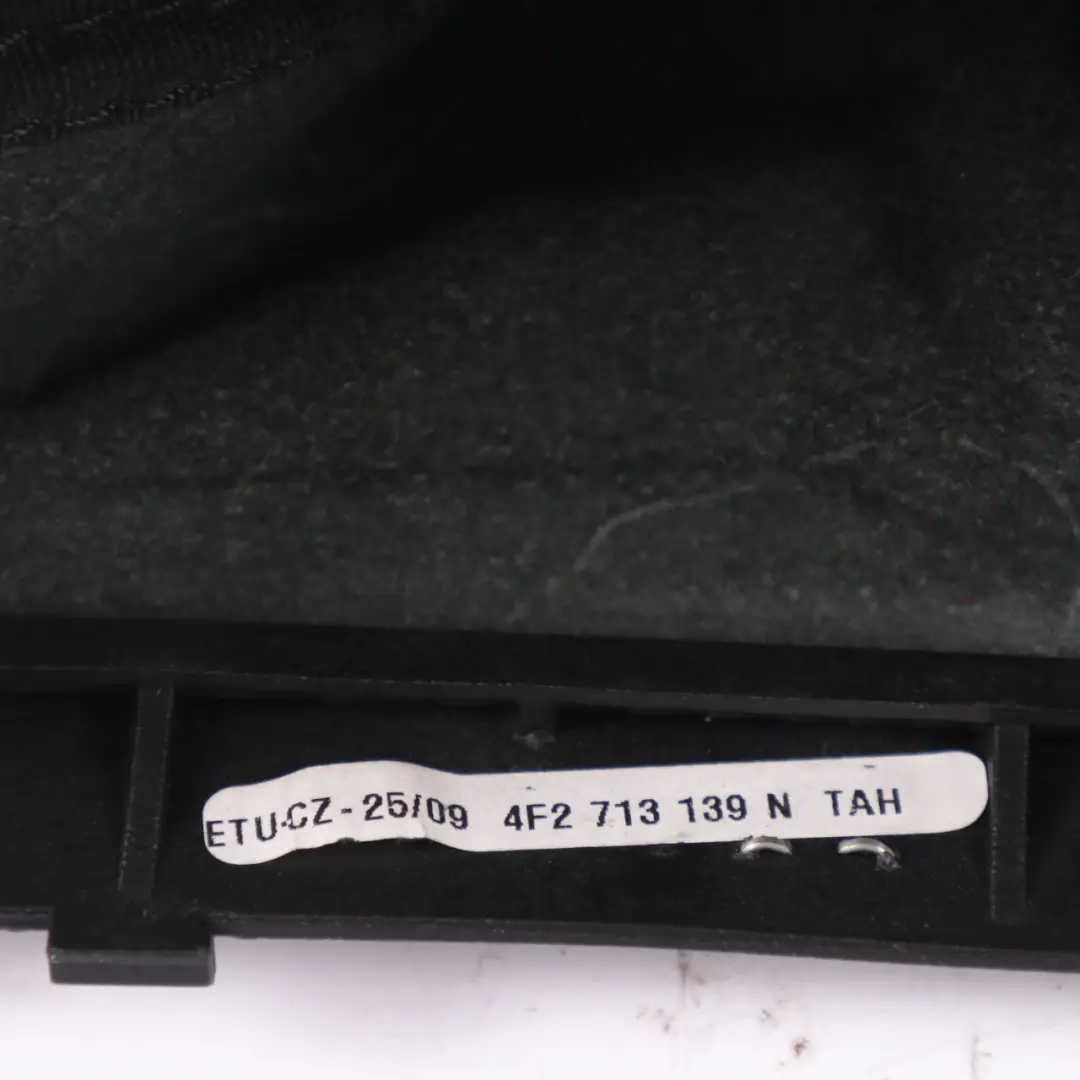 Audi A6 C6 Gear Selector Lever Cover Knob Automatic Leather Black - SKU rhd-4F2713118A - Part number 4F2713118A