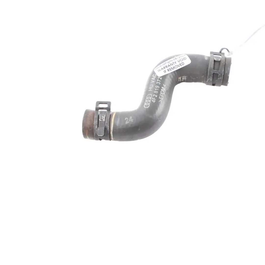 Audi A6 C6 FL Coolant Water Heater Pipe Hose - SKU rhd-4F2819372 - Part number 4F2819372