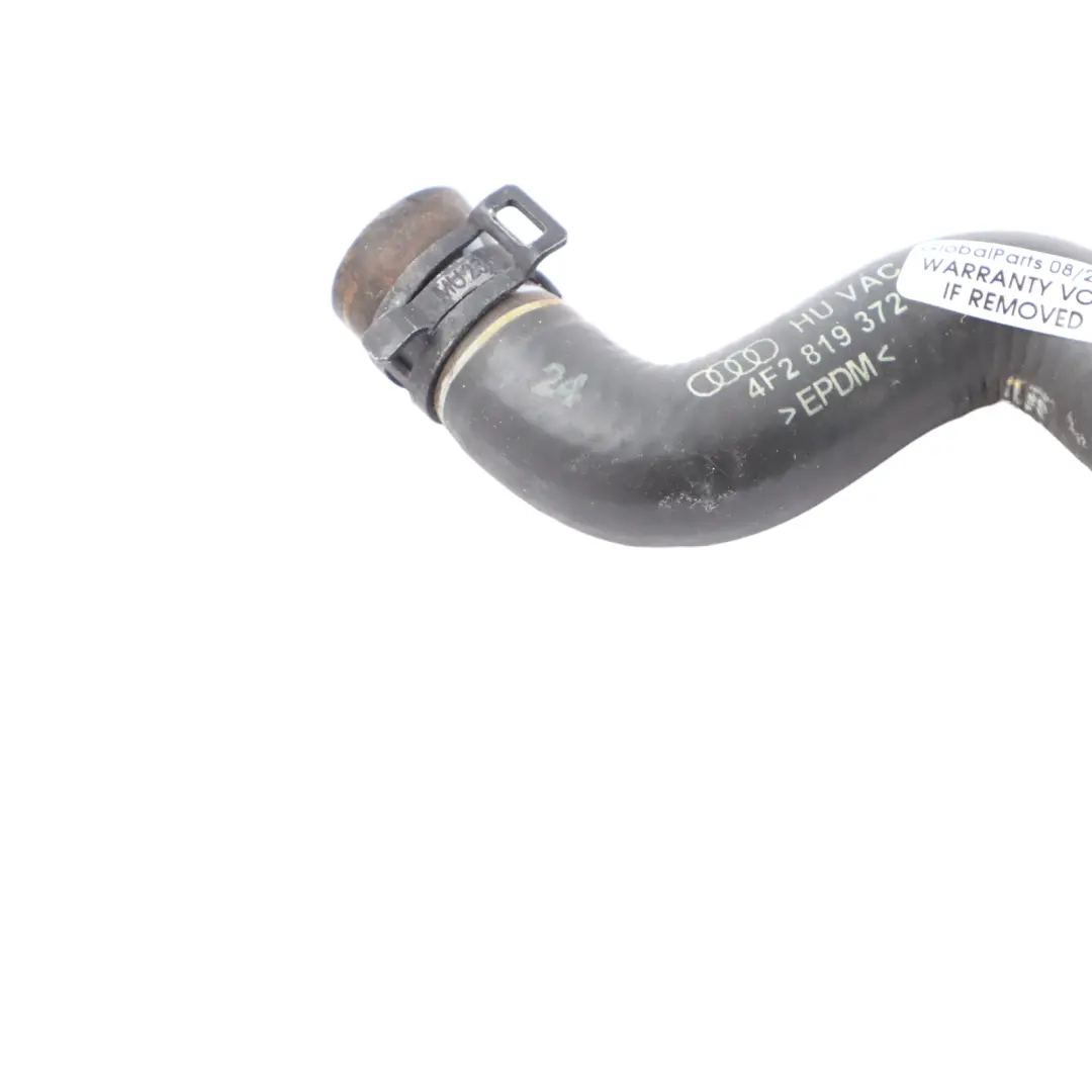 Coolant Water Heater Pipe Hose to Audi A6 C6 FL with Part number 4F2819372 Audi A6 C6 FL Coolant Water Heater Pipe Hose - SKU rhd-4F2819372 - Part number 4F2819372