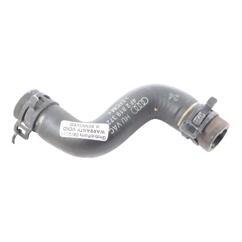 Audi A6 C6 FL Coolant Water Heater Pipe Hose - SKU rhd-4F2819372 - Part number 4F2819372
