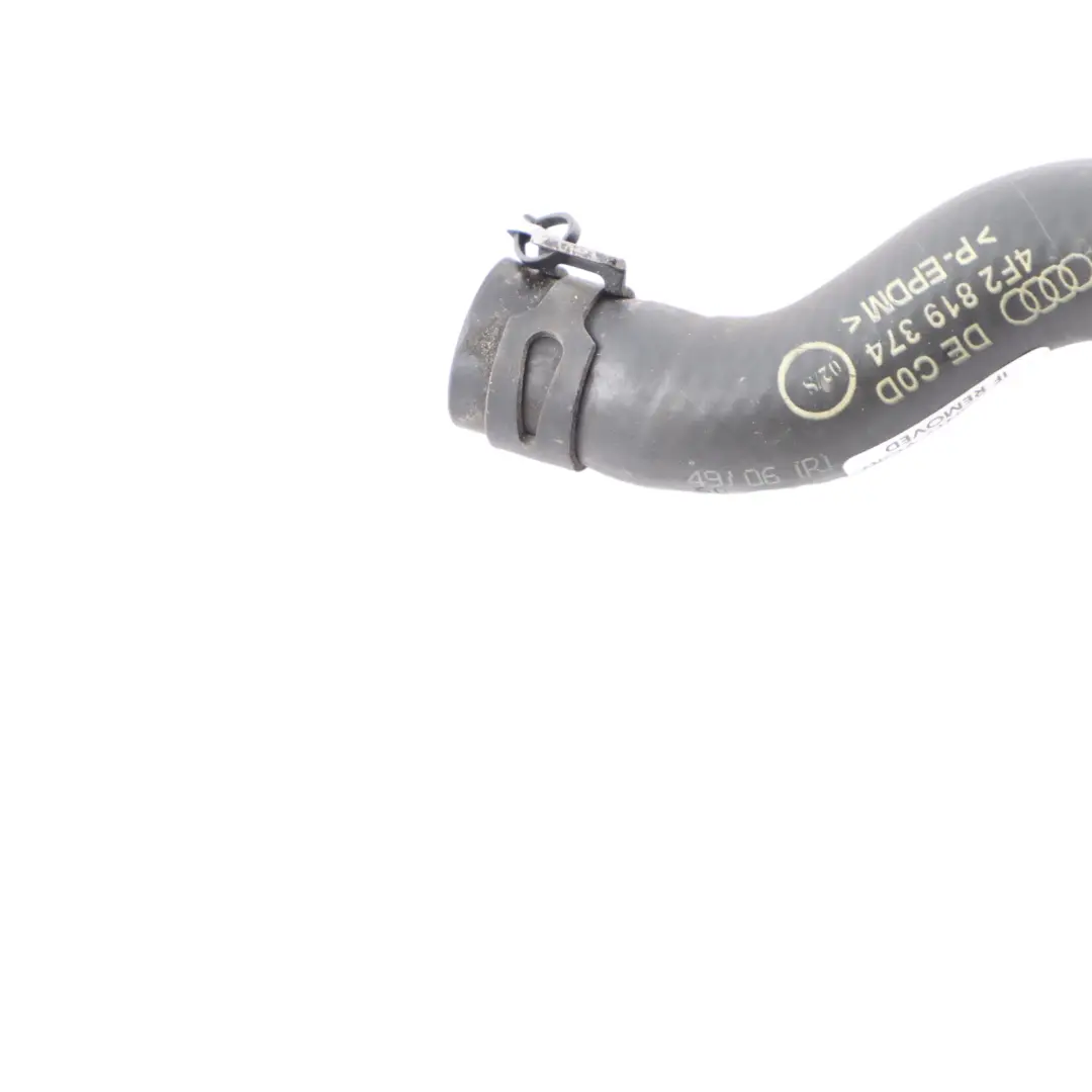 Water Hose Radiator Coolant Cooling Tube Pipe Line to Audi A6 C6 with Part number 4F2819374 Audi A6 C6 Water Hose Radiator Coolant Cooling Tube Pipe Line - SKU rhd-4F2819374 - Part number 4F2819374