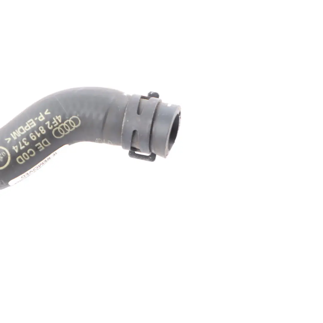 Audi A6 C6 Water Hose Radiator Coolant Cooling Tube Pipe Line - SKU rhd-4F2819374 - Part number 4F2819374