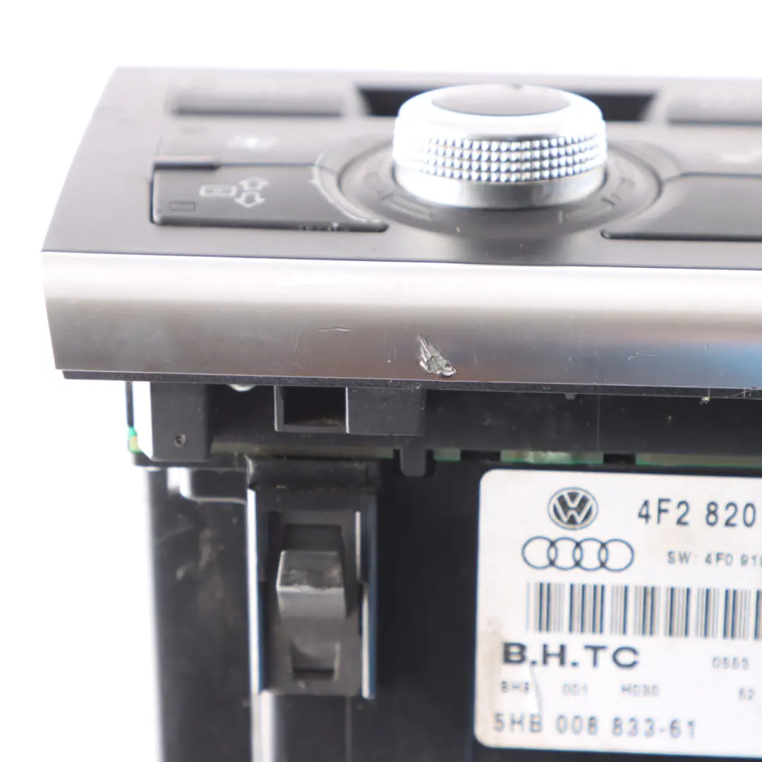 A/C Air Condition Heater Climate Control Switch Panel to Audi A6 C6 with Part number 4F2820043Q Audi A6 C6 A/C Air Condition Heater Climate Control Switch Panel - SKU rhd-4F2820043Q-1 - Part number 4F2820043Q