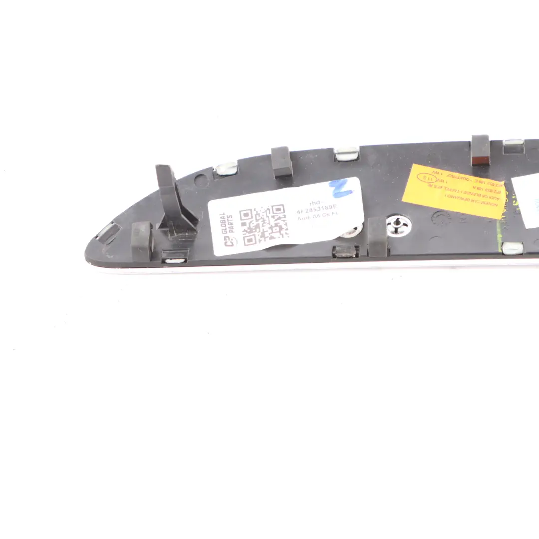 Dasboard Trim Center Trim Panel to Audi A6 C6 with Part number 4F2853189E Audi A6 C6 Dasboard Trim Center Trim Panel - SKU rhd-4F2853189E - Part number 4F2853189E