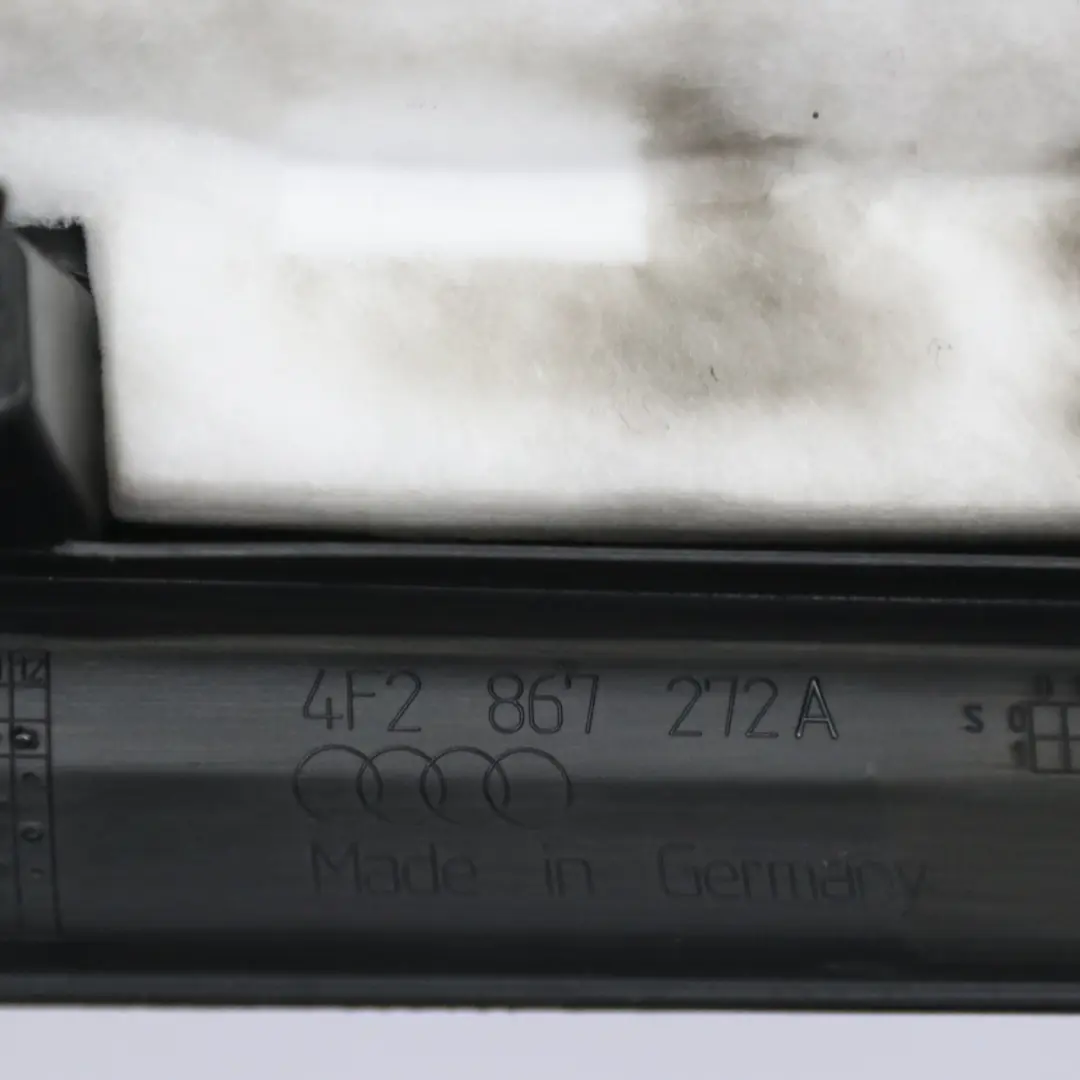 Audi A6 C6 Cover Lateral Trim Panel Leg Room Front Right O/S Black - SKU rhd-4F2867272C - Part number 4F2867272C