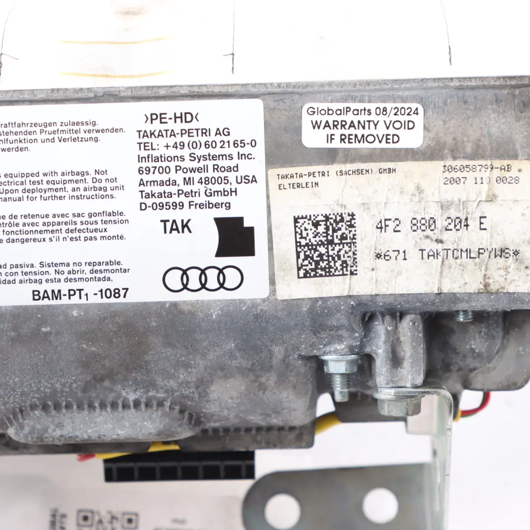 Front Dashboard SRS Air Passenger Side Module Safety Unit to Audi A6 C6 with Part number 4F2880204E Audi A6 C6 Front Dashboard SRS Air Passenger Side Module Safety Unit - SKU rhd-4F2880204E - Part number 4F2880204E