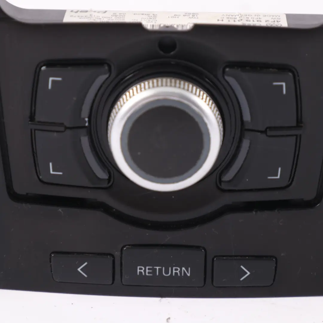 Head Unit Media Player Controller Knob Switch Panel to Audi A6 C6 with Part number 4F2919611H Audi A6 C6 Head Unit Media Player Controller Knob Switch Panel - SKU rhd-4F2919611H - Part number 4F2919611H