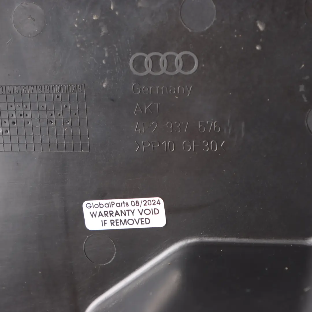 Control Unit Box Right O/S Cover Shield Trim Panel to Audi A6 C6 Engine with Part number 4F2937576 Audi A6 C6 Engine Control Unit Box Right O/S Cover Shield Trim Panel - SKU rhd-4F2937576 - Part number 4F2937576