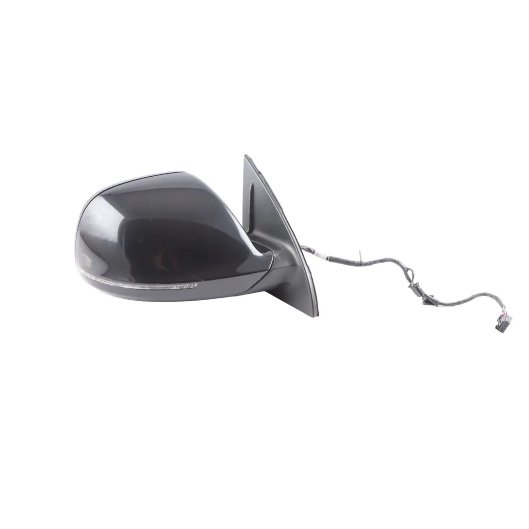 Audi Q7 4L Wing Mirror Heated Door Right O/S Outside Phantom Black LZ9Y - SKU rhd-4L2857410S-PHB - Part number 4L2857410S-PHB
