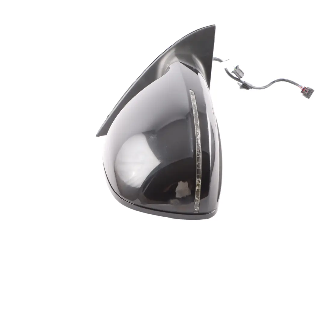 Audi Q7 4L Wing Mirror Heated Door Right O/S Outside Phantom Black LZ9Y - SKU rhd-4L2857410S-PHB - Part number 4L2857410S-PHB