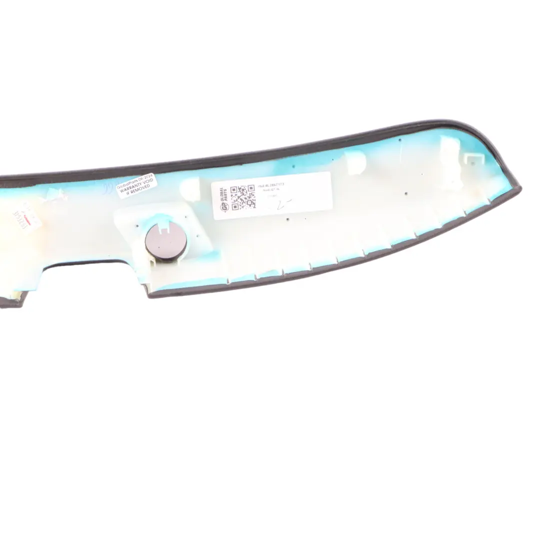 Door Card Trim Strip Front Left N/S Covering Panel Black to Audi Q7 4L with Part number 4L2867173 Audi Q7 4L Door Card Trim Strip Front Left N/S Covering Panel Black - SKU rhd-4L2867173 - Part number 4L2867173