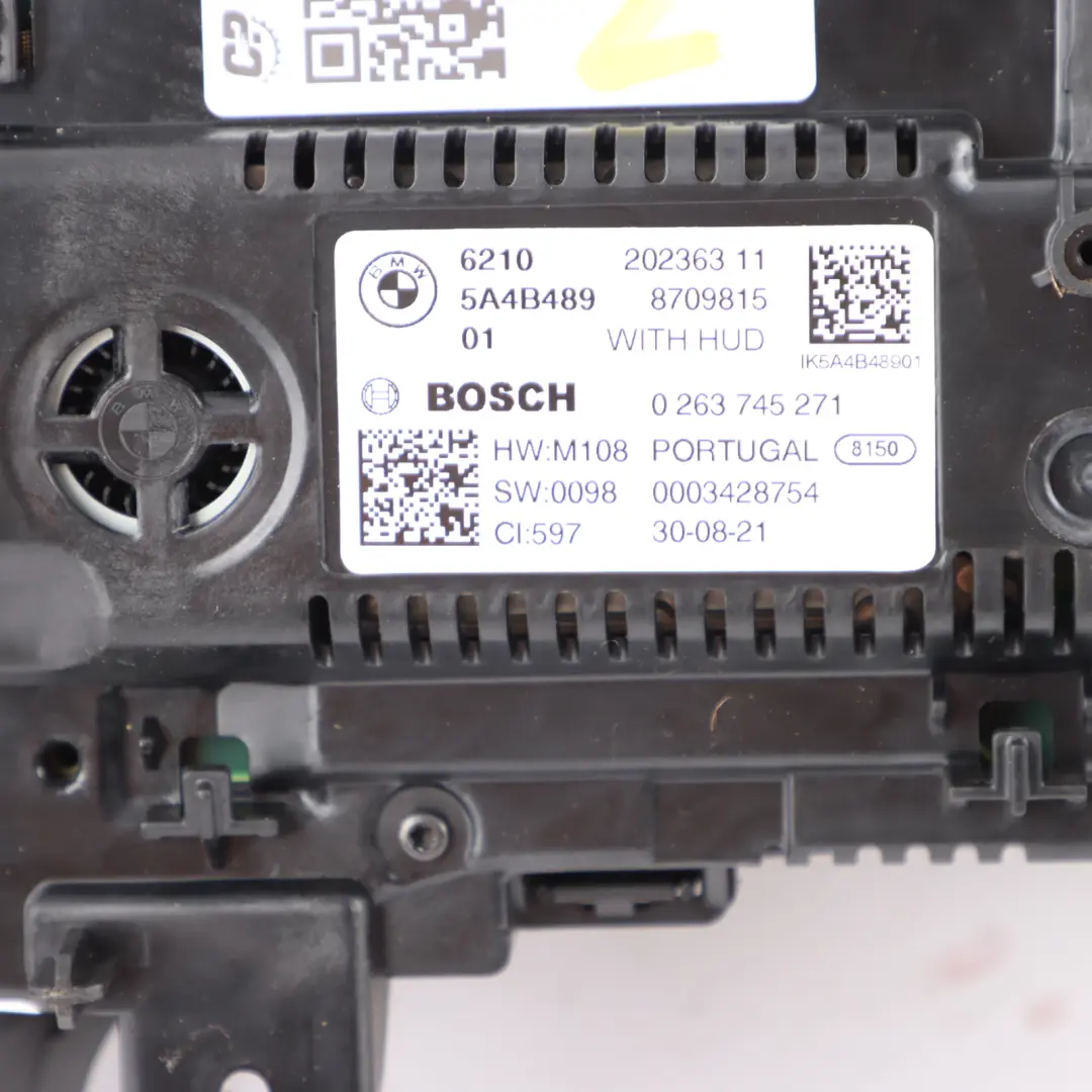 Digital Instrument Cluster BMW G30 G31 LCI G26 Speedo Clocks Module to with Part number 5A4B489 Digital Instrument Cluster BMW G30 G31 LCI G26 Speedo Clocks Module - SKU rhd-5A4B489 - Part number 5A4B489