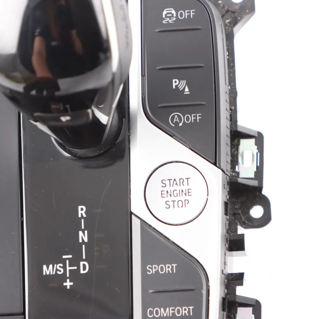 Gearshift Selector Switch Panel to Shifter BMW F40 F44 G20 G23 Automatic with Part number 5A7E010 Shifter BMW F40 F44 G20 G23 Automatic Gearshift Selector Switch Panel - SKU rhd-5A7E010 - Part number 5A7E010