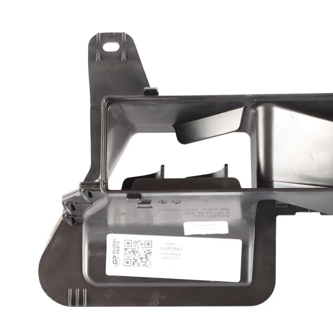 Mk8 CD1 Air Conditioning Centre Air Duct Channel 5H2819063 to Volkswagen Golf with Part number RHD-5H2819063 Volkswagen Golf Mk8 CD1 Air Conditioning Centre Air Duct Channel 5H2819063 - SKU rhd-5H2819063 - Part number RHD-5H2819063