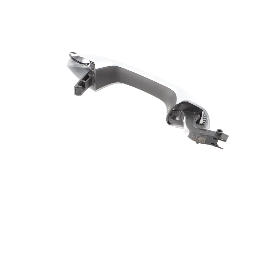 Volkswagen Golf 8 Door Handle Grab Front Reflex Silver - LA7W 5H2837206F - SKU rhd-5H2837206F-RES - Part number 5H2837206F-RES