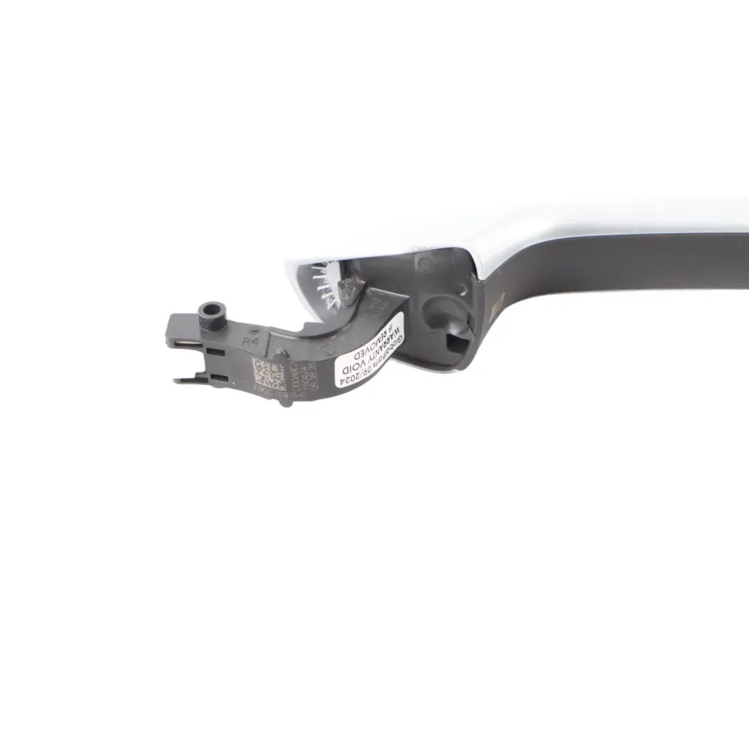 Volkswagen Golf 8 Door Handle Grab Front Reflex Silver - LA7W 5H2837206F - SKU rhd-5H2837206F-RES - Part number 5H2837206F-RES