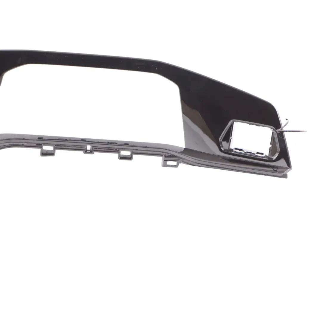 VW Golf 8 CD1 Instrument Cluster Surround Frame Trim Gloss Black - SKU rhd-5H2857211C - Part number 5H2857211C
